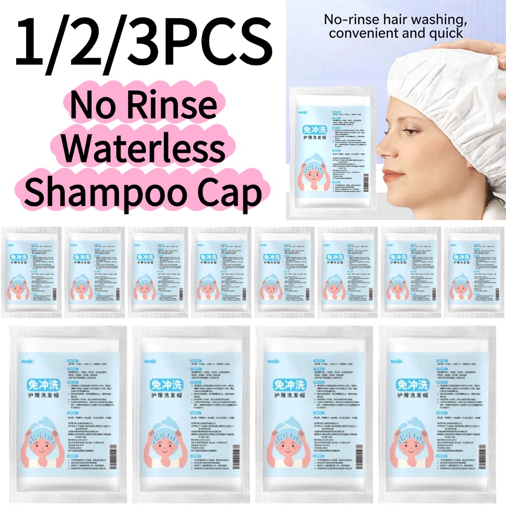 Hair Care Salon - No Rinse Waterless Shampoo Cap Disposable
