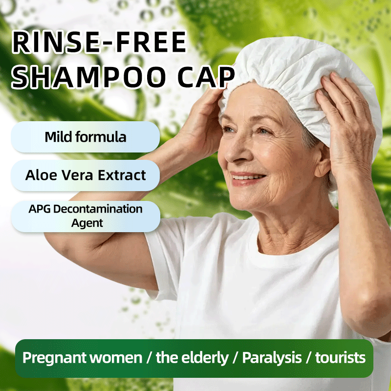 Hair Care Salon - Disposable Waterless Shampoo Cap Aloe Vera