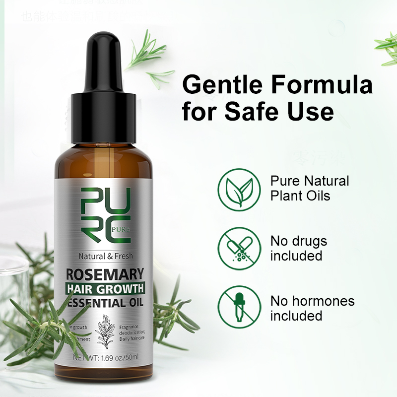 PURC Rosemary Oil for Hair Gro - Hair Care Essence Oil 评论和价格
