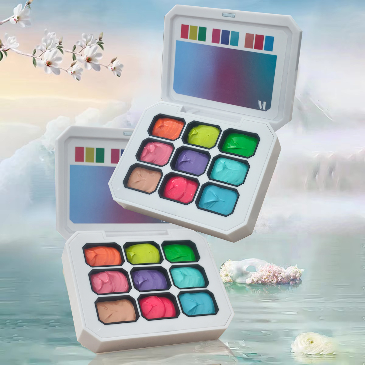 1pc 9-color Solid Nail Polish  - Hair Care Gel 评论和价格