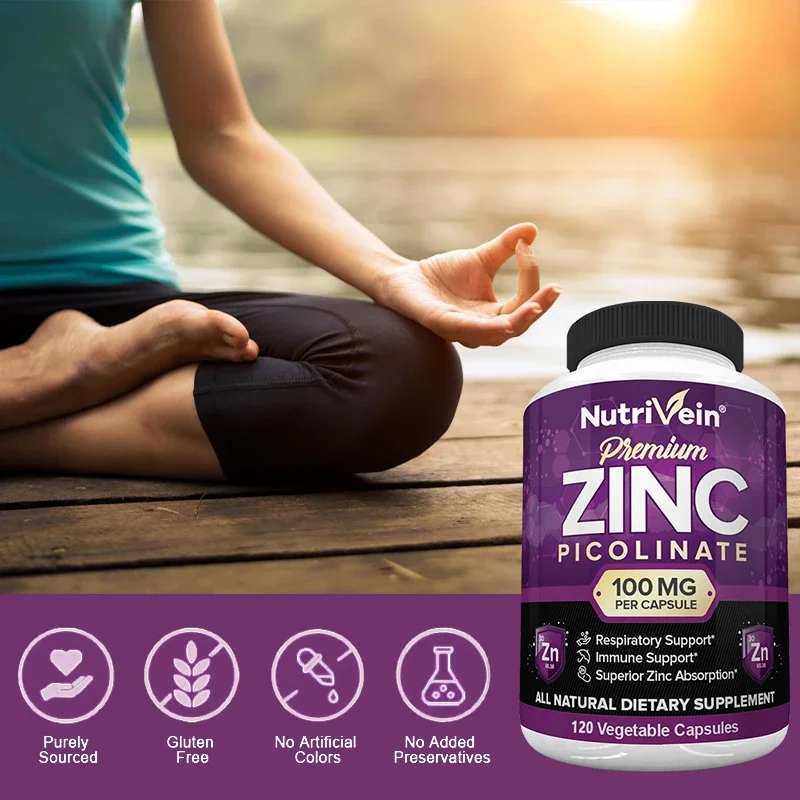 Premium Zinc Picolinate 100mg  - Hair Care Vitamin 评论和价格