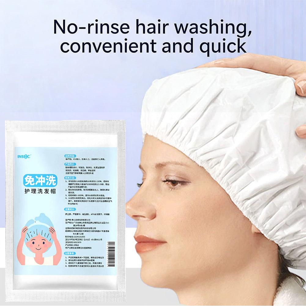 No Rinse Waterless Shampoo Cap - Hair Care Salon 评论和价格