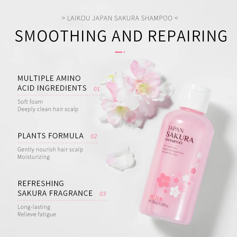 LAIKOU Japan Sakura  Shampoo R - Hair Care Japanese 评论和价格