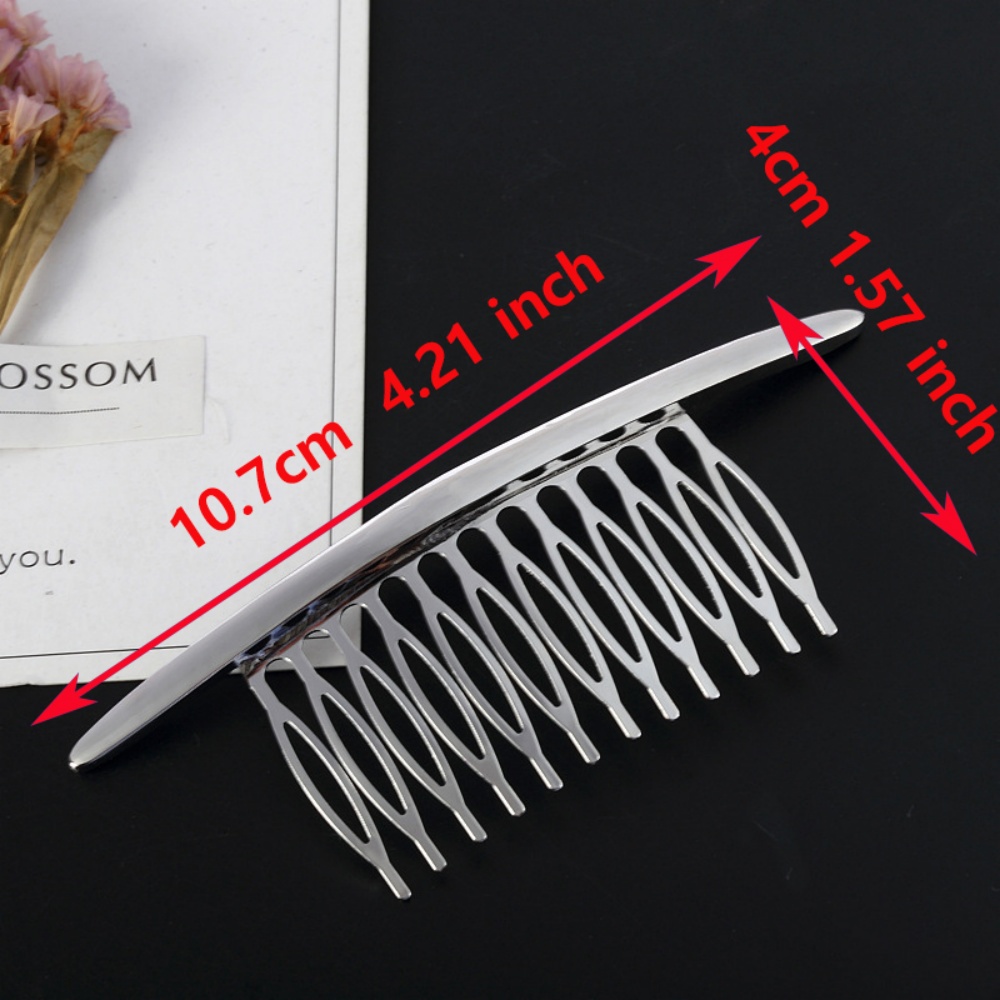 Elegant Metal Hair Combs For W - Hair Care Japanese 评论和价格