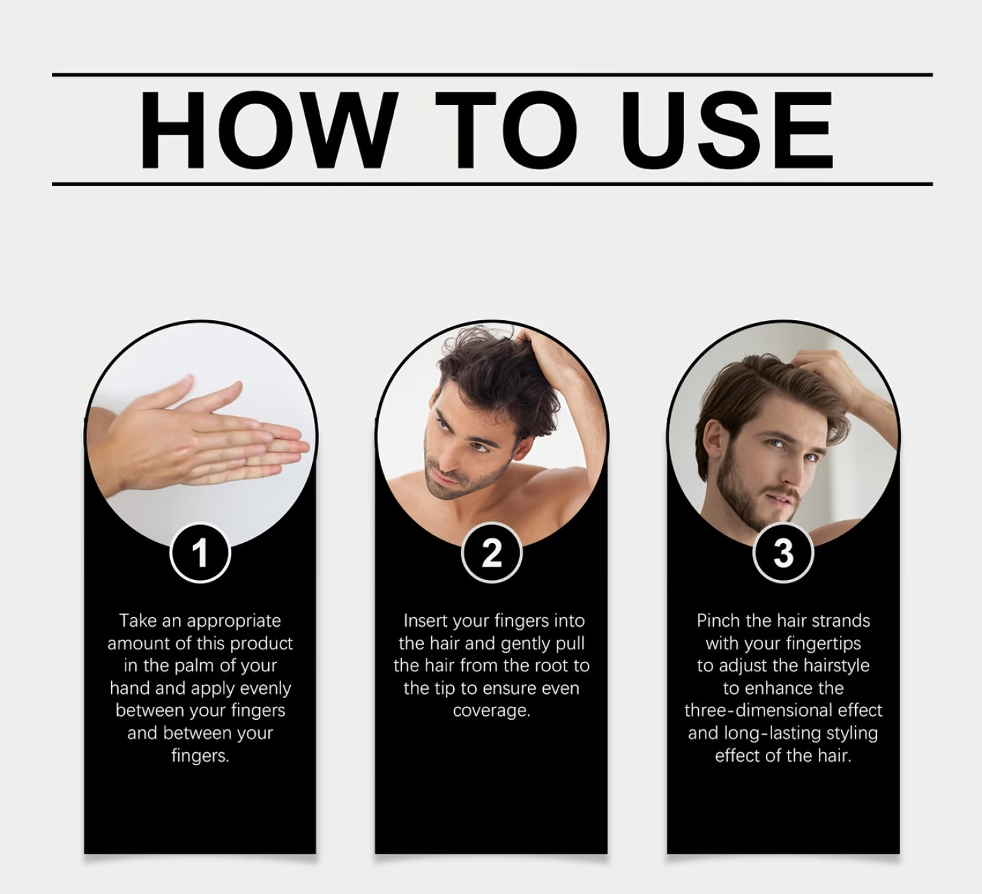 Men's Firm Hold Hair Clay with - Hair Care Vitamin 评论和价格