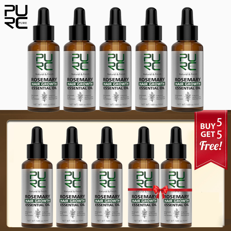 PURC Rosemary Oil For Hair Gro - Hair Care Essence Oil 评论和价格
