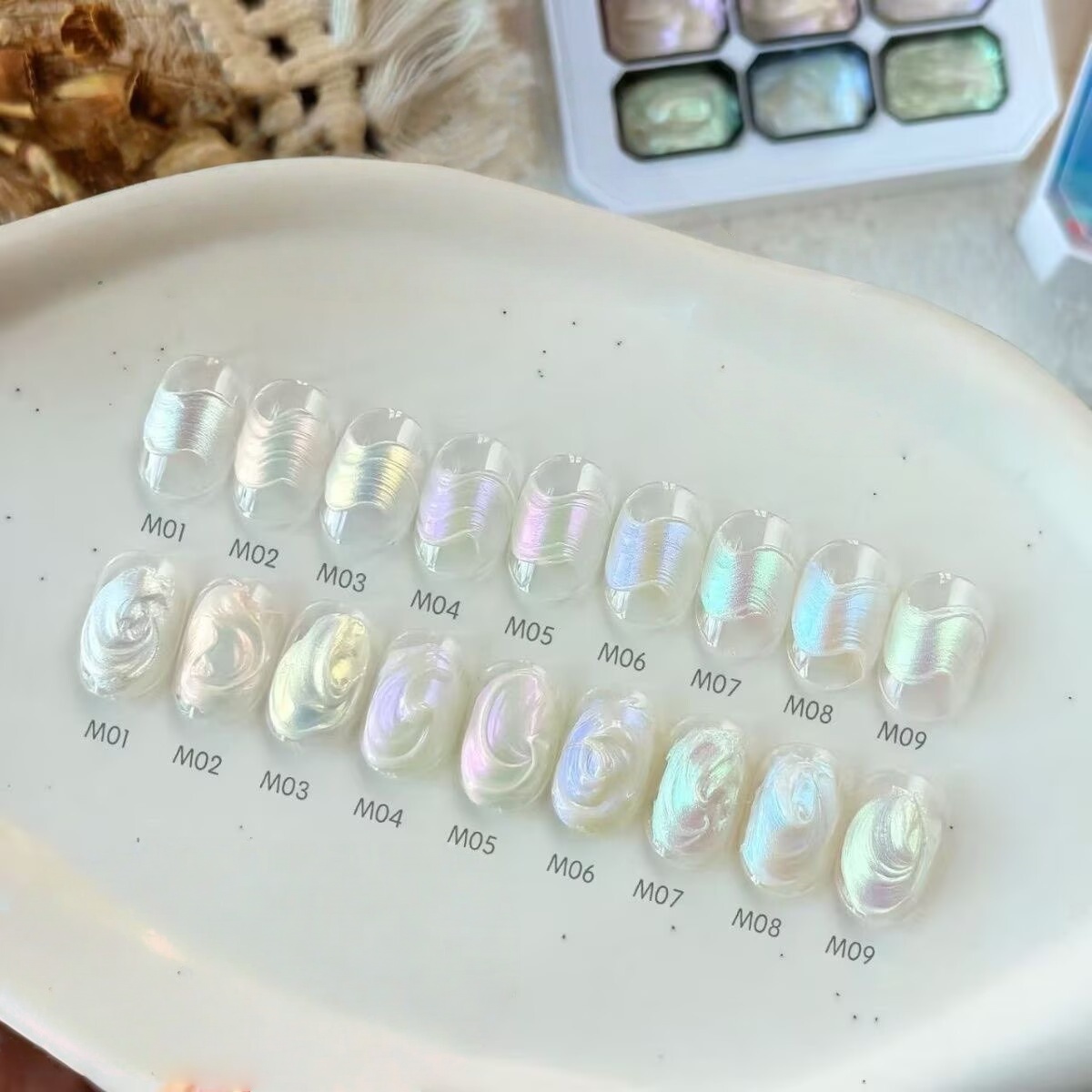 1pc 9-color new popular pattin - Hair Care Gel 评论和价格