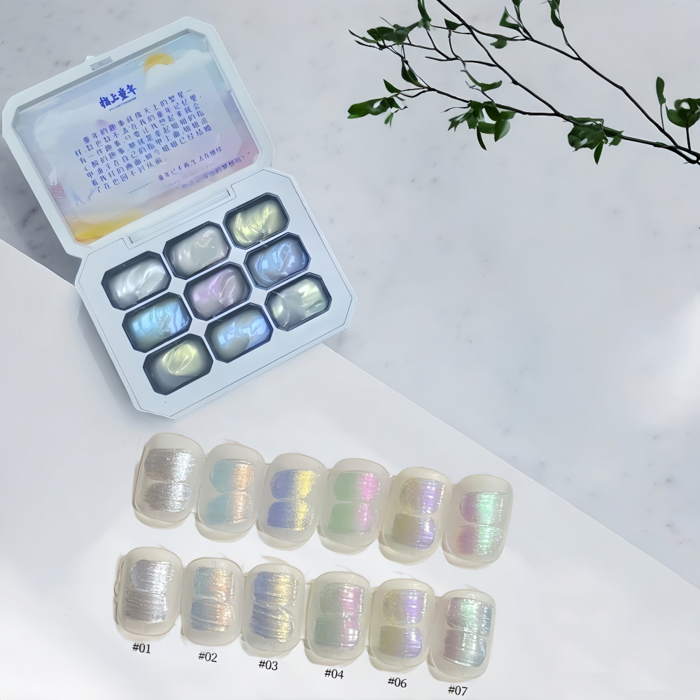 1pc 9-color new popular pattin - Hair Care Gel 评论和价格