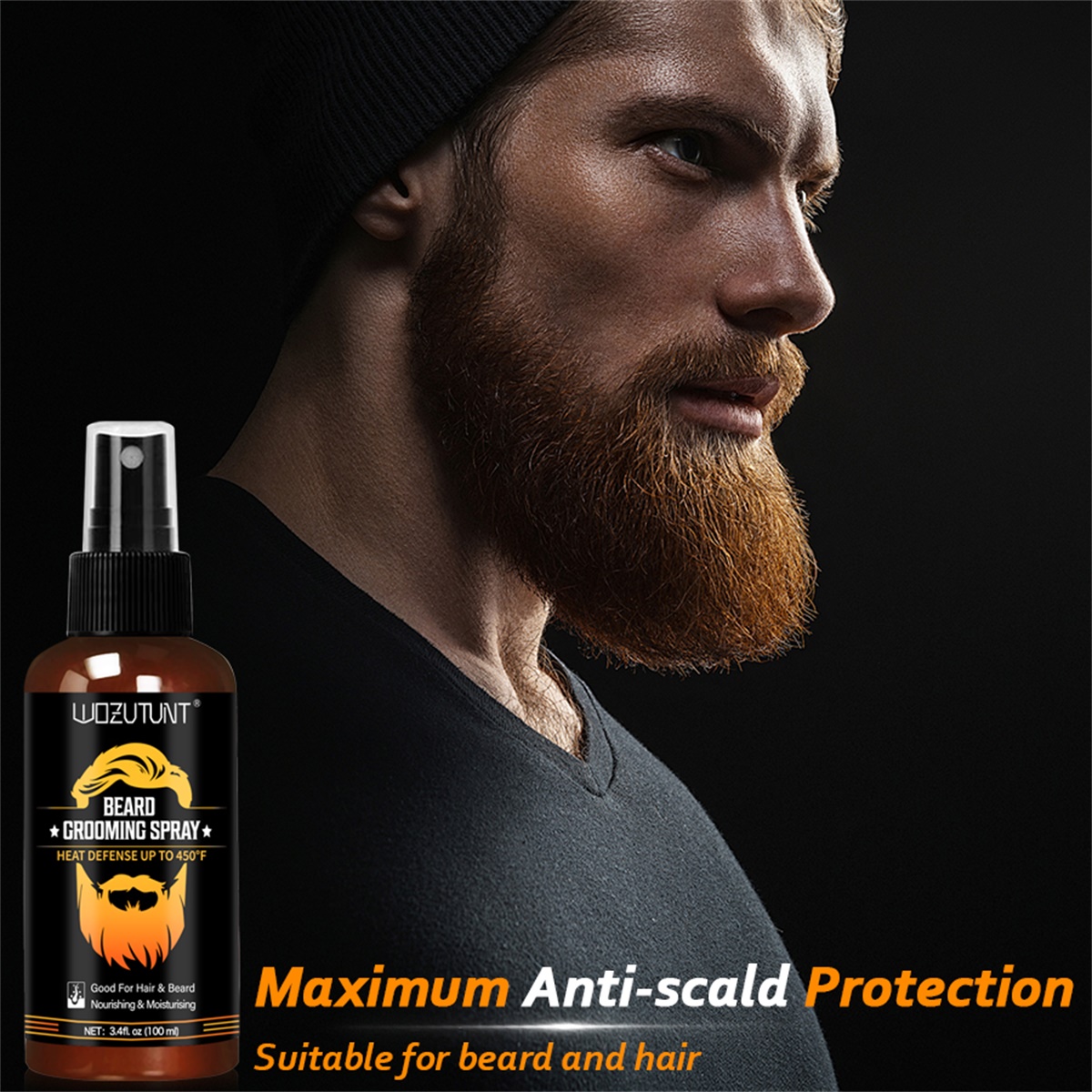 Beard Grooming Spray Protect H - Hair Care Heat Protectant 评论和价格