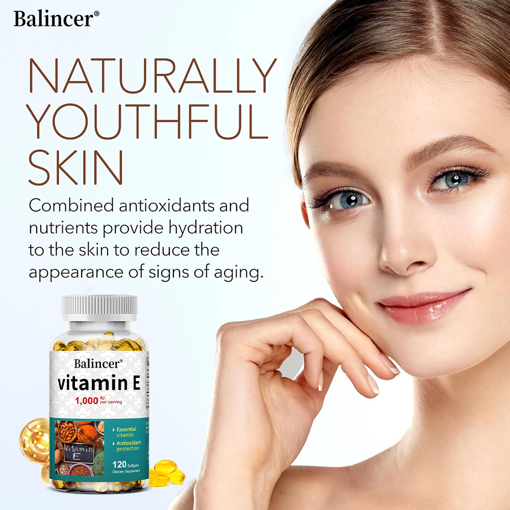 Natural Vitamin E Capsules, An - Hair Care Vitamin 评论和价格