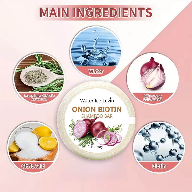Onion & Biotin Shampoo Bar - 6 - Hair Care Vitamin 评论和价格