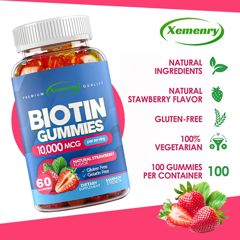 Biotin Gummies - for Hair Grow - Hair Care Gummies 评论和价格