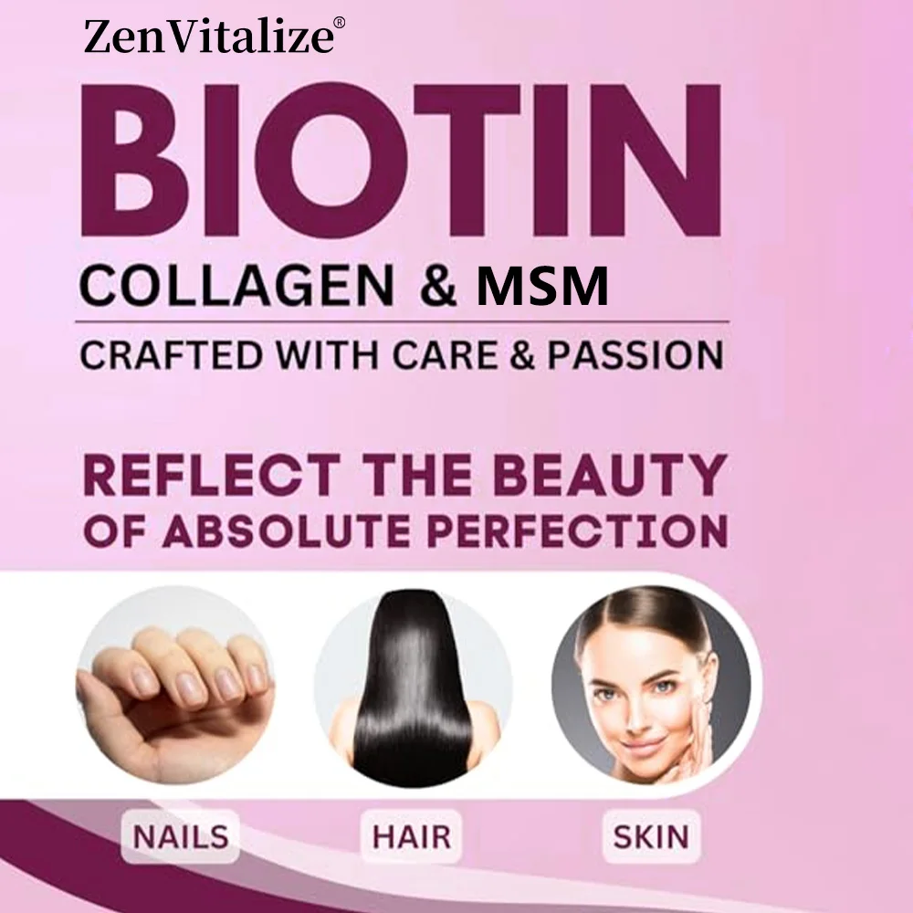 Biotin + Collagen Capsules - P - Hair Care Vitamin 评论和价格
