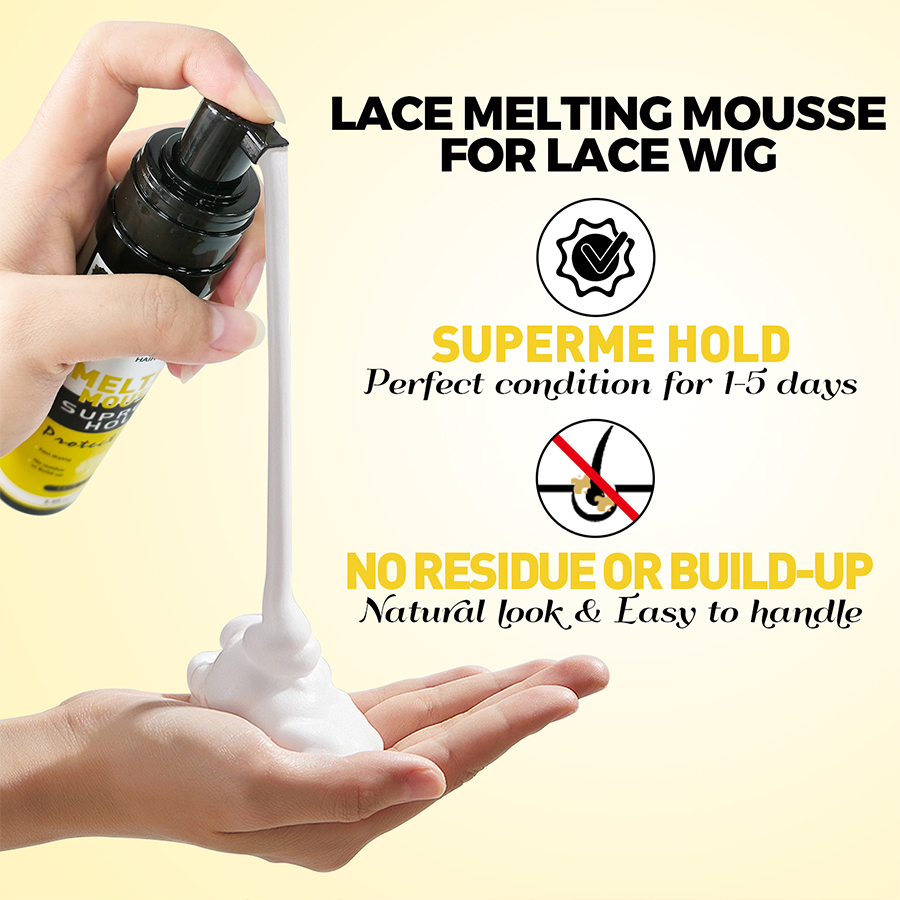 100ml Women Wig Melting Mousse - Hair Care Gel 评论和价格