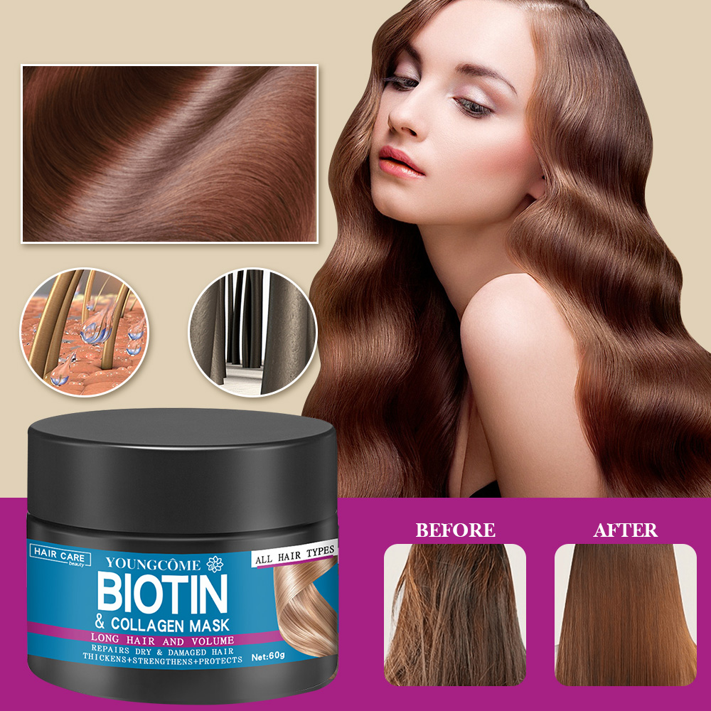 Hair Repairs Hair Mask Biotin  - Hair Care Vitamin 评论和价格
