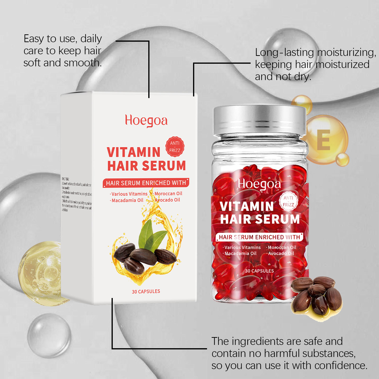 Vitamin Hair Care Serum Capsul - Hair Care Vitamin 评论和价格
