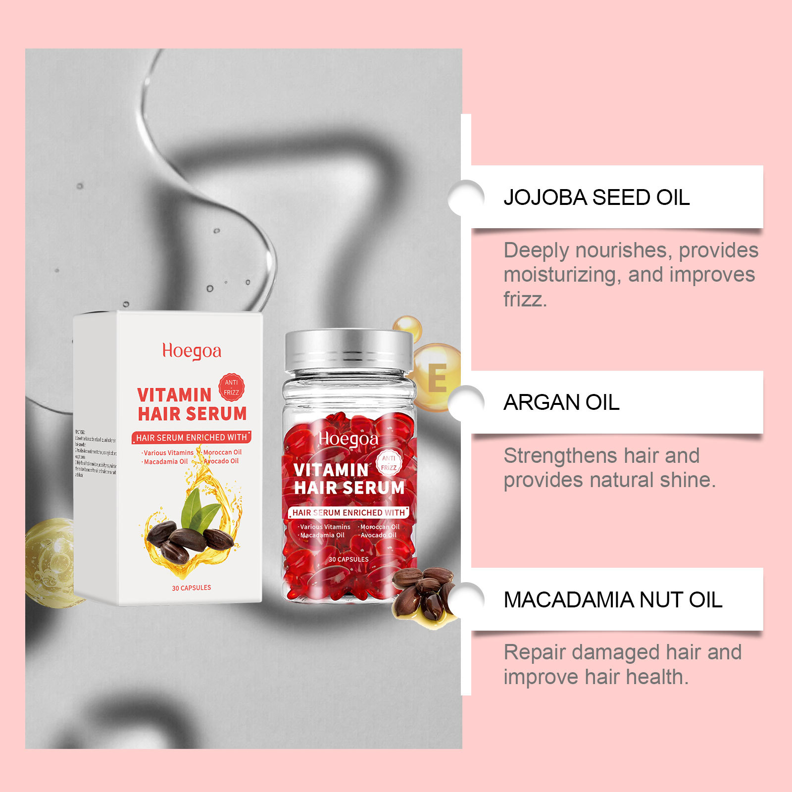 Vitamin Hair Care Serum Capsul - Hair Care Vitamin 评论和价格