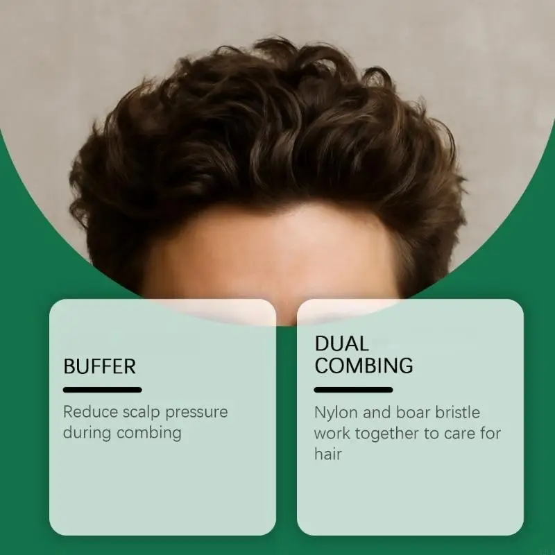 Boar Bristles And Nylon Brush  - Hair Care Daily Routine 评论和价格